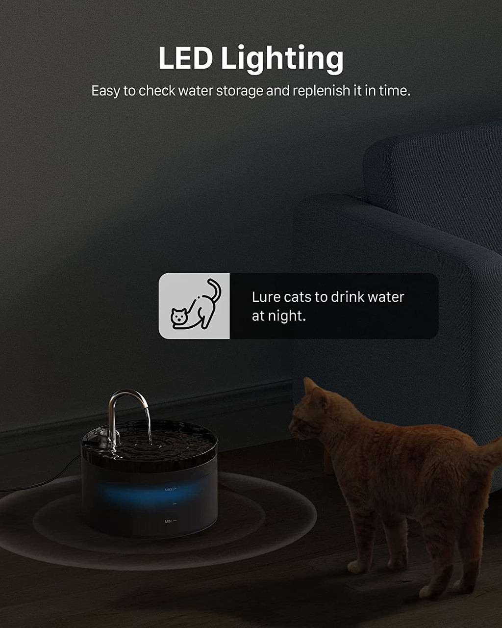 Cat Water Fountain: Dog Bowl Fountains - Automatic Pet Dispenser
