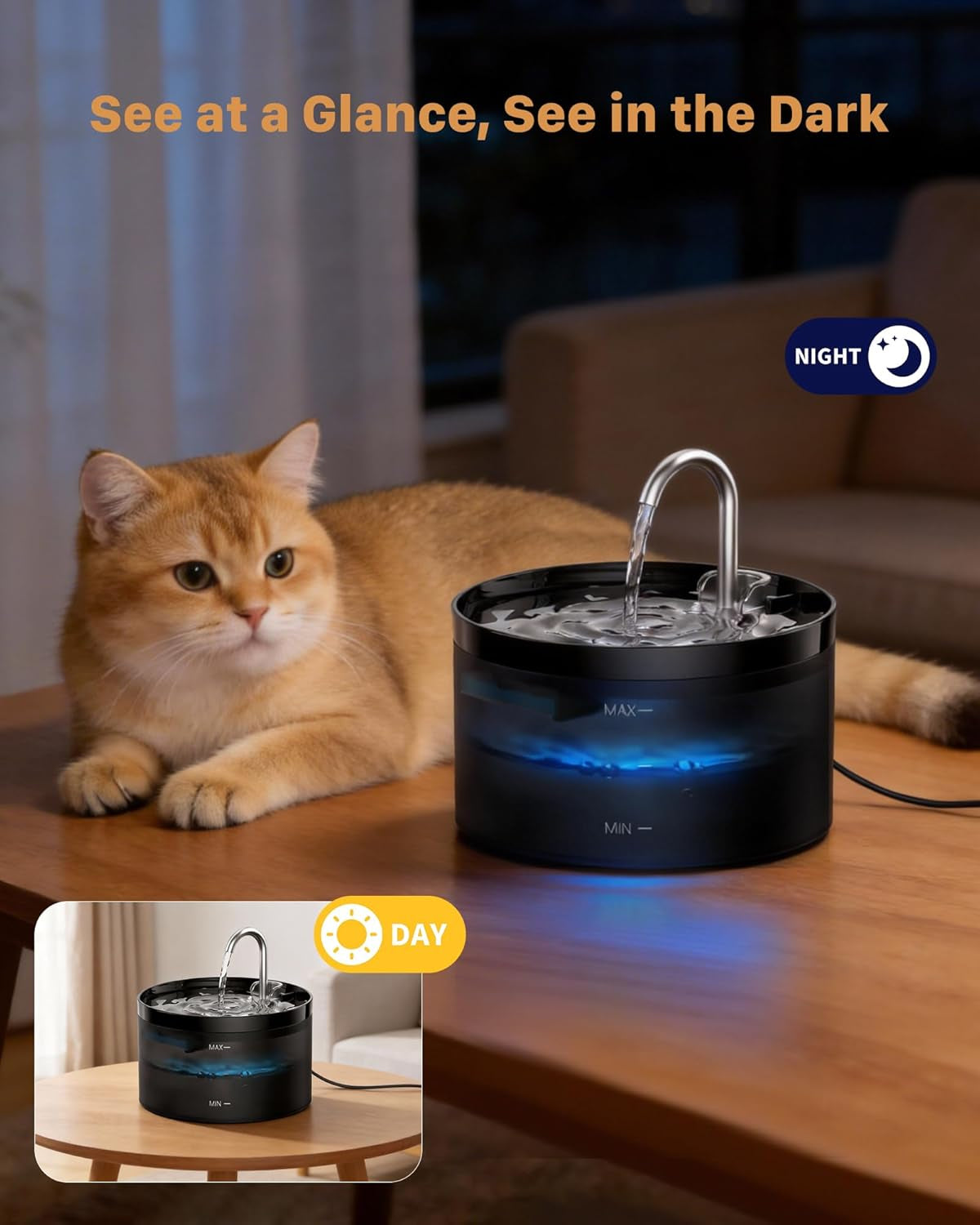 Cat Water Fountain: Dog Bowl Fountains - Automatic Pet Dispenser