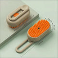 Pet Hair Removal Brush 3 in 1Rechargeable Steaming Dog Cat Hair Brush Pet Spray Massage Comb with Handle Steam Pet Brush